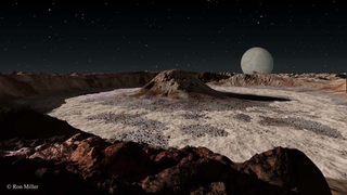 Illustration for article titled An Artist's Visit to Pluto
